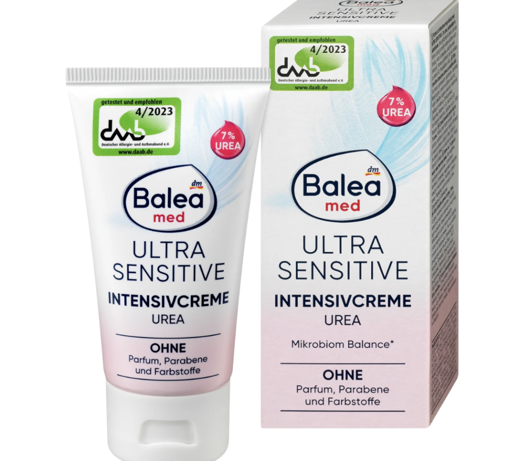 Крем інтенсивний зволожуючий Balea Ultra Sensitive 7_ сечовини, 50 мл