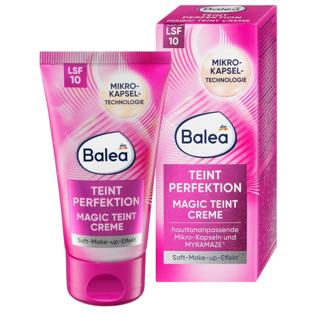 Крем тонуючий Balea Magic Complexion, SPF 10, 50 мл