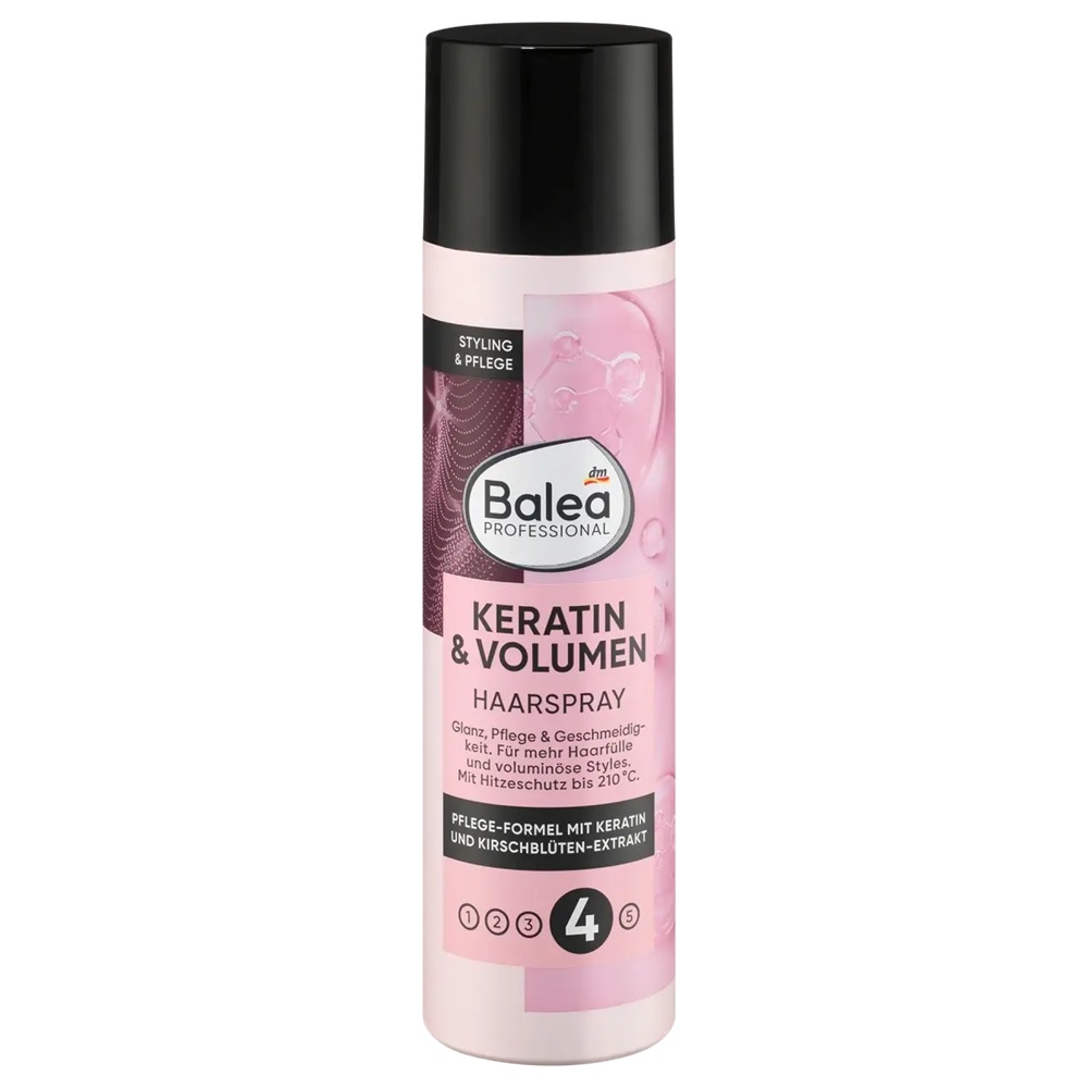 Лак для волосся Balea Keratin & Volume, 250 мл