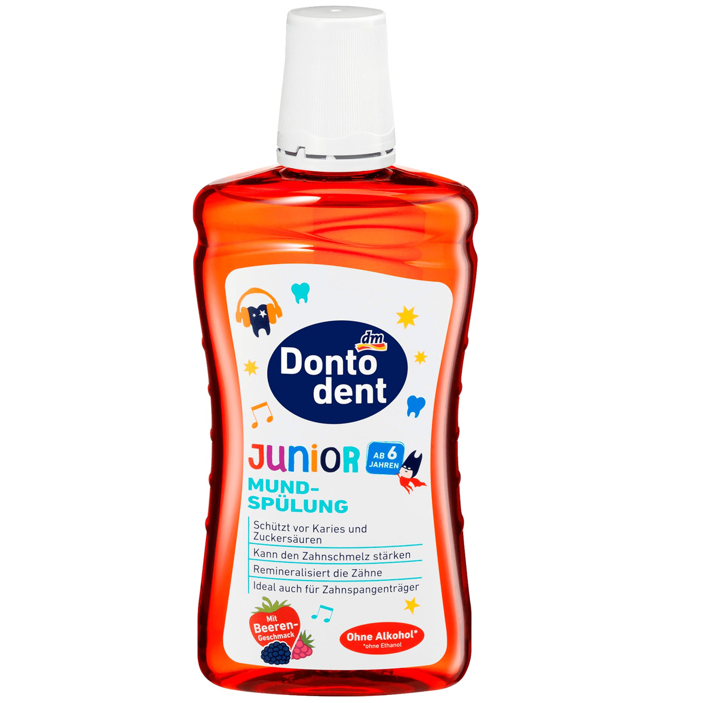 Ополіскувач для ротової порожнини Dontodent Junior 6 +, 500 мл