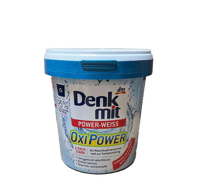 Плямовивідник та кисневий відбілювач Denkmit OXI Power для світлих речей, 750 г