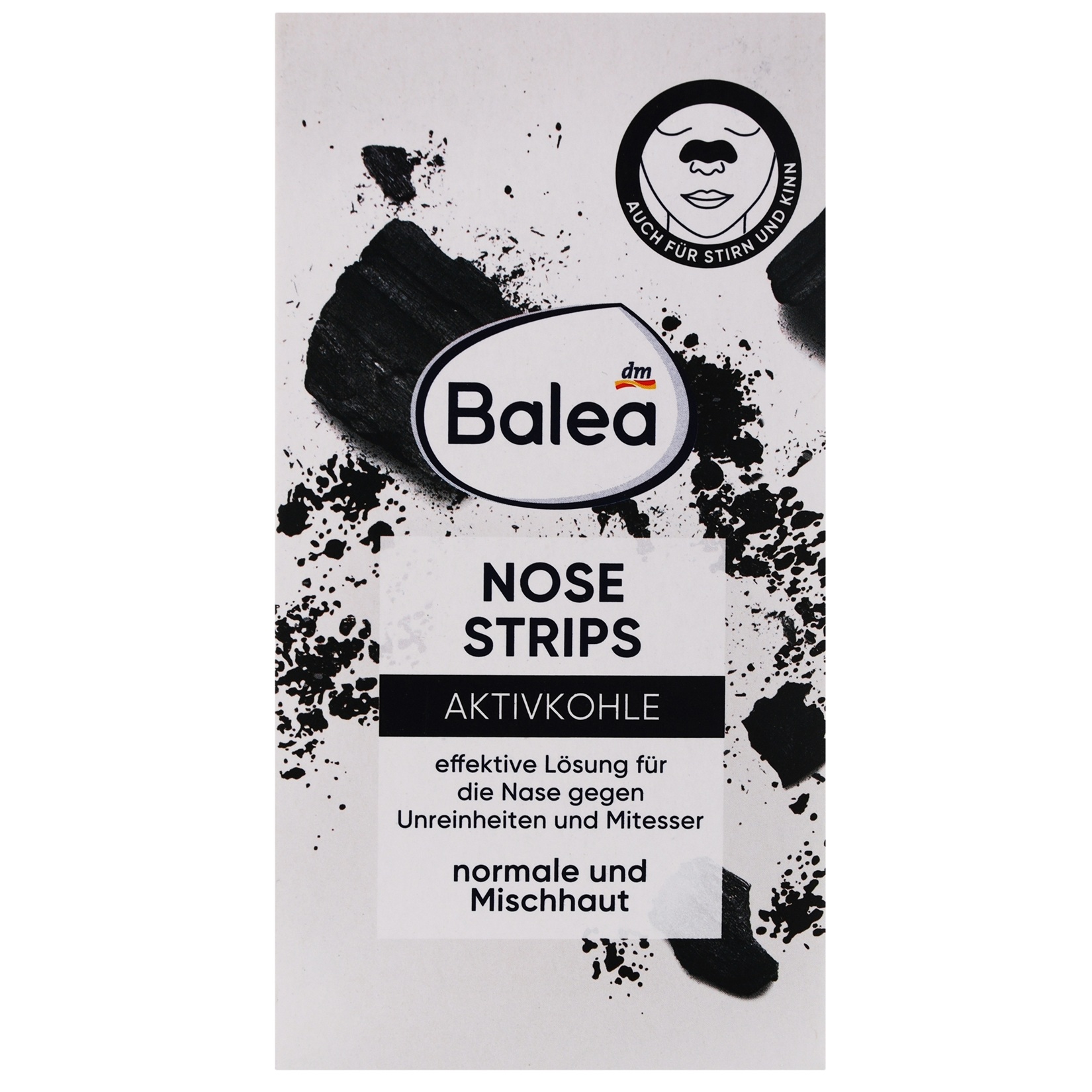 Смужки для носа проти чорних крапок Balea Skin Clean, 3 шт