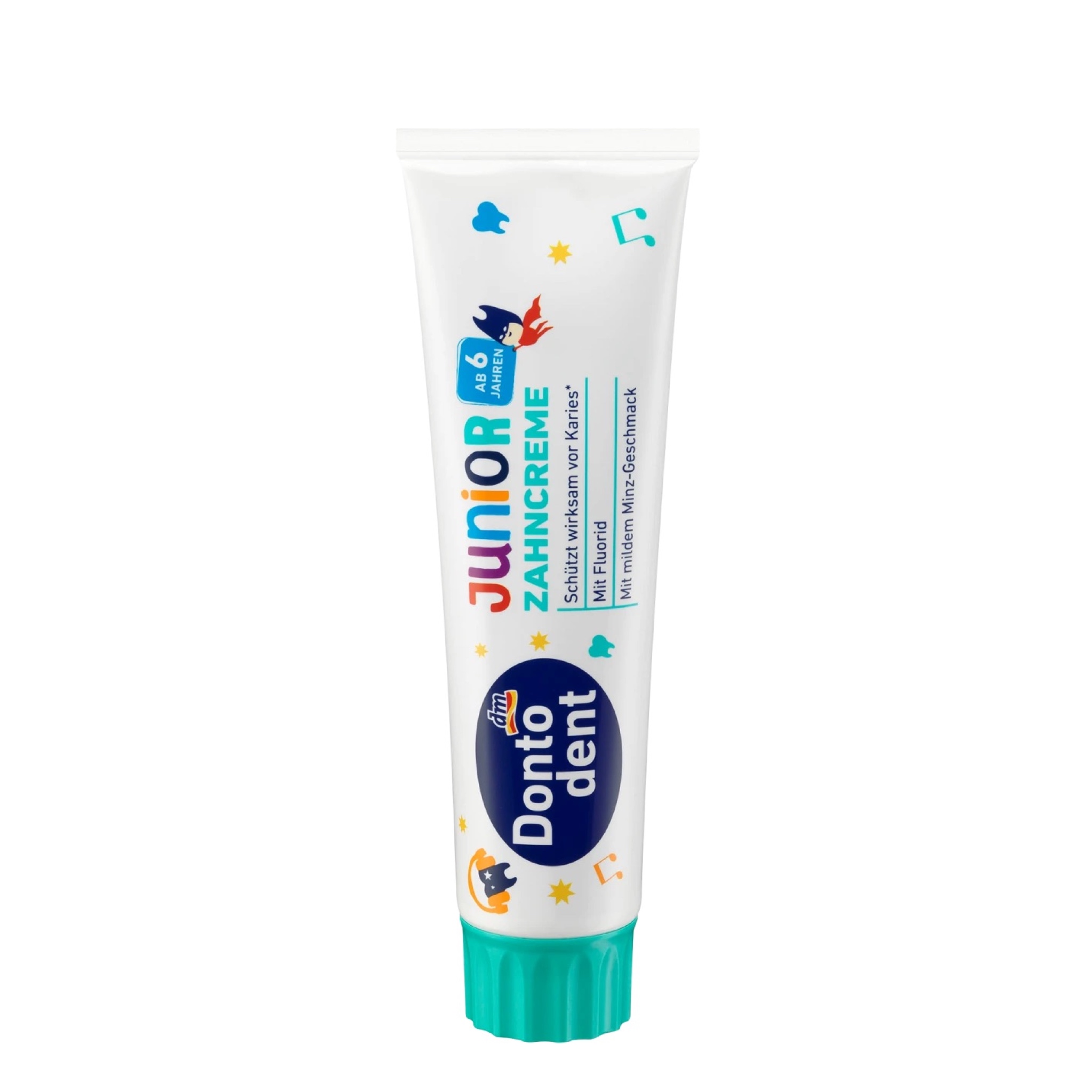 Зубна паста Dontodent Junior 6+ дитяча, 100 мл